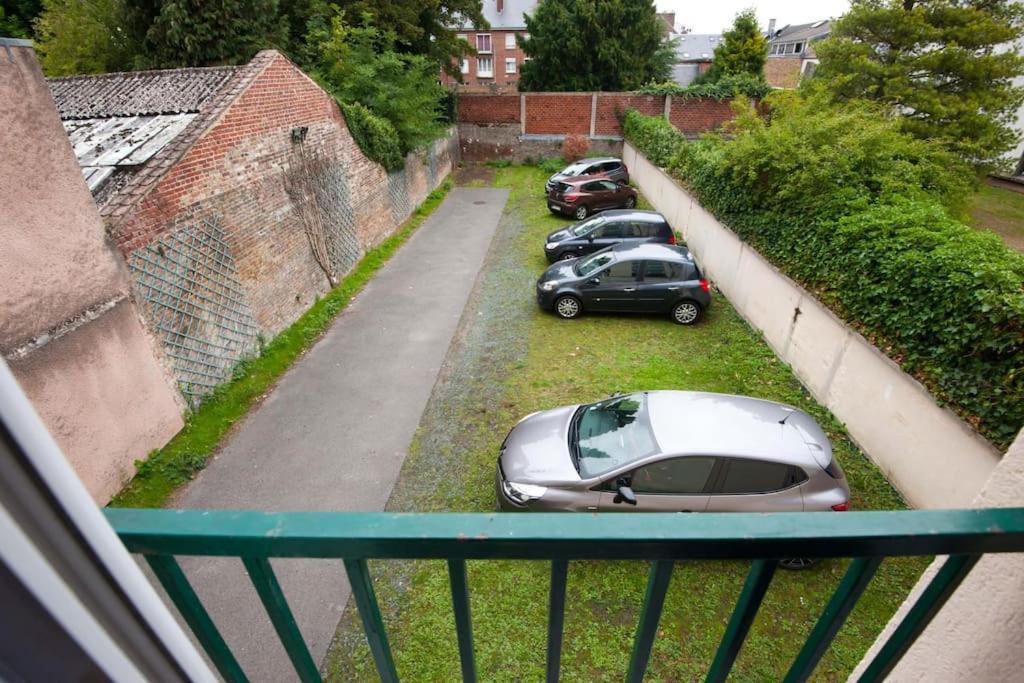 Le Prestigieux Centre Gare Wifi Et Parking Gratuit Lägenhet Amiens Exteriör bild